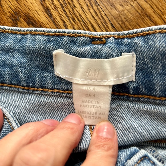 H&M Structured Denim Straight Leg Jeans - Picture 3 of 4